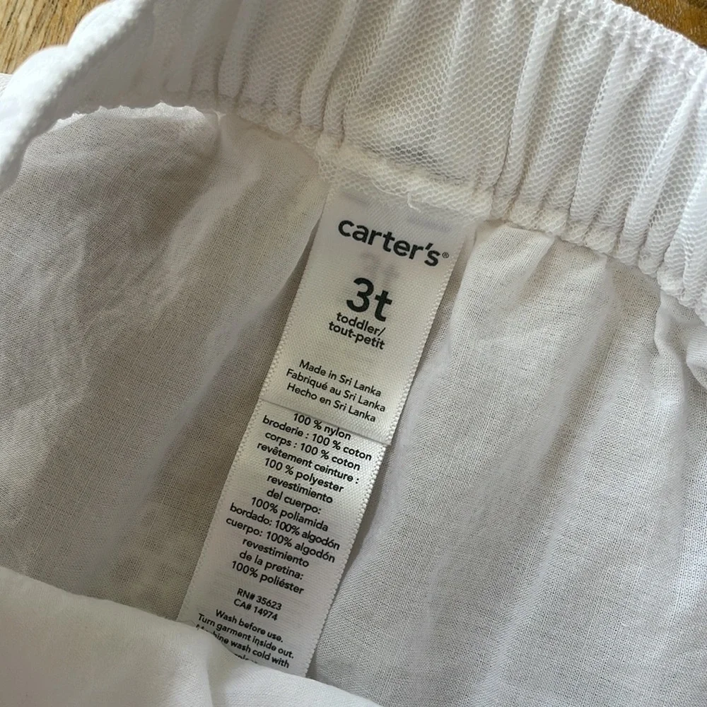 Carter’s lace skirt 3t